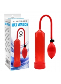 Красная вакуумная помпа для мужчин MAX VERSION - Chisa - в Одинцово купить с доставкой