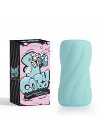Аквамариновый мастурбатор Stamina Masturbator Pleasure Pocket - Chisa - в Одинцово купить с доставкой