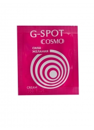 Стимулирующий интимный крем для женщин Cosmo G-spot - 2 гр. - Биоритм - купить с доставкой в Одинцово