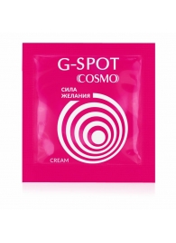 Стимулирующий интимный крем для женщин Cosmo G-spot - 2 гр. - Биоритм - купить с доставкой в Одинцово