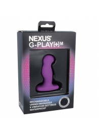Фиолетовая вибровтулка Nexus G-Play+ M - Nexus Range - в Одинцово купить с доставкой
