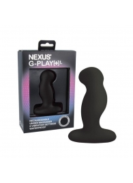 Черная вибровтулка Nexus G-Play+ L - Nexus Range - в Одинцово купить с доставкой