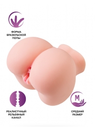 Реалистичный мастурбатор Giovanna - ToyFa - в Одинцово купить с доставкой