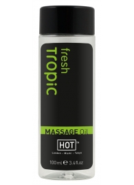 Массажное масло для тела Tropic Fresh - 100 мл. - HOT - купить с доставкой в Одинцово