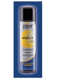 Анальный лубрикант pjur ANALYSE ME Comfort Water Anal Glide - 2 мл. - Pjur - купить с доставкой в Одинцово