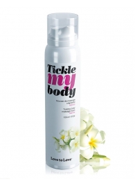 Массажная хрустящая пенка Tickle My Body Monoi с ароматом моной - 150 мл. - Love to Love - купить с доставкой в Одинцово