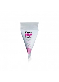 Съедобное согревающее массажное масло Love Me Tender Cotton Candy с ароматом сладкой ваты - 10 мл. - Love to Love - купить с доставкой в Одинцово