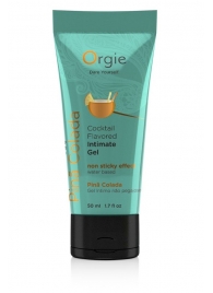 Съедобный интимный гель Orgie Lube Tube Cocktail Pina Colada - 50 мл. - ORGIE - купить с доставкой в Одинцово