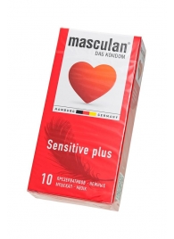 Презервативы Masculan Sensitive plus - 10 шт. - Masculan - купить с доставкой в Одинцово