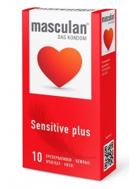Презервативы Masculan Sensitive plus - 10 шт. - Masculan - купить с доставкой в Одинцово