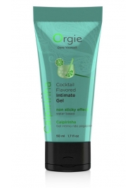 Съедобный интимный гель Orgie Lube Tube Cocktail Caipirinha - 50 мл. - ORGIE - купить с доставкой в Одинцово