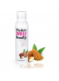 Массажная хрустящая пенка Tickle My Body Sweet Almonds с ароматом миндаля - 150 мл. - Love to Love - купить с доставкой в Одинцово