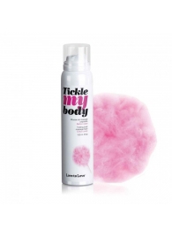 Массажная хрустящая пенка Tickle My Body Cotton Candy с ароматом сладкой ваты - 150 мл. - Love to Love - купить с доставкой в Одинцово