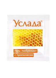 Гель-лубрикант «Услада с прополисом» - 3 гр. - Биоритм - купить с доставкой в Одинцово