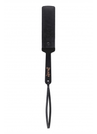 Черный кожаный пэддл - 37 см. - Pecado - купить с доставкой в Одинцово