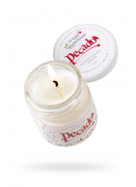 Массажная свеча Сoconut Cream - 35 мл. - Pecado - купить с доставкой в Одинцово