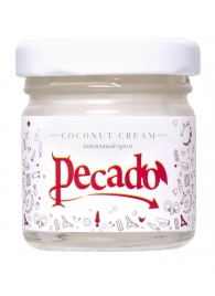 Массажная свеча Сoconut Cream - 35 мл. - Pecado - купить с доставкой в Одинцово