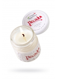Массажная свеча Brandy   Pear - 35 мл. - Pecado - купить с доставкой в Одинцово