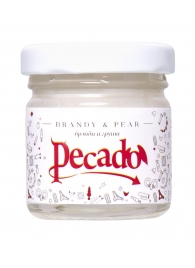Массажная свеча Brandy   Pear - 35 мл. - Pecado - купить с доставкой в Одинцово