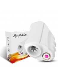 Белый вибромастурбатор Mini Masturbator - Silicone Toys - в Одинцово купить с доставкой