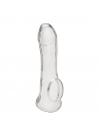Прозрачная насадка на пенис Transparent Penis Enhancing Sleeve Extension - 15,9 см. - BlueLine - в Одинцово купить с доставкой