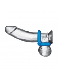 Комплект из 2 эрекционных колец-восьмерок 2-Pack Duo Cock And Ball Stamina Enhancement Ring - BlueLine - в Одинцово купить с доставкой