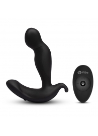 Черный анальный стимулятор с вращением и вибрацией 360 Plug - 13 см. - b-Vibe - в Одинцово купить с доставкой