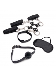 Набор для фиксации из 7 предметов Hogtie   Ball Gag Kit - Lux Fetish - купить с доставкой в Одинцово