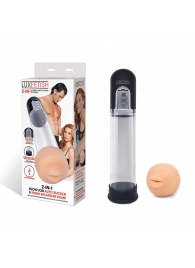 Автоматическая вакуумная помпа-мастурбатор Blowjob Auto Sucker Penis Enlarger Pump - Lux Fetish - в Одинцово купить с доставкой