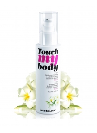 Силиконовый лубрикант 2-в-1 Touch My Body с ароматом моной - 100 мл. - Love to Love - купить с доставкой в Одинцово