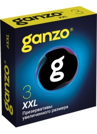 Презервативы увеличенного размера Ganzo XXL - 3 шт. - Ganzo - купить с доставкой в Одинцово