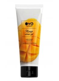 Лубрикант на водной основе OYO Aroma Gel Mango с ароматом манго - 75 мл. - OYO - купить с доставкой в Одинцово