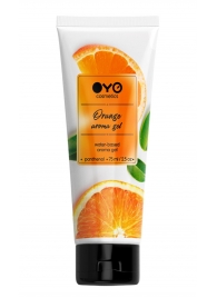 Лубрикант на водной основе OYO Aroma Gel Orange с ароматом апельсина - 75 мл. - OYO - купить с доставкой в Одинцово