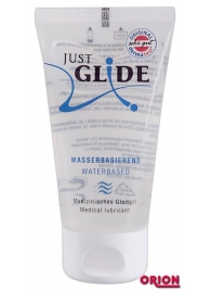 Вагинальная смазка на водной основе JUSTGLIDE - 50 мл. - Orion - купить с доставкой в Одинцово