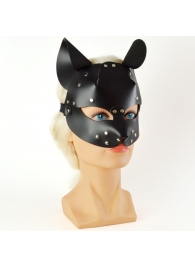 Черная кржаная маска Pussy - Sitabella - купить с доставкой в Одинцово