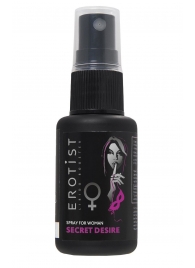 Возбуждающий спрей для женщин Erotist Secret Desire - 30 мл. - Erotist Libido Booster - купить с доставкой в Одинцово