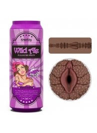Коричневый мастурбатор-вагина Pleasure Brew Masturbator-Wild Ale в банке - Lovetoy - в Одинцово купить с доставкой