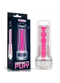 Светящийся в темноте мастурбатор 8.5 Lumino Play Masturbator - Lovetoy - в Одинцово купить с доставкой