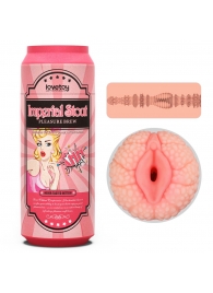 Мастурбатор-вагина Pleasure Brew Masturbator-Imperial Stout в банке - Lovetoy - в Одинцово купить с доставкой