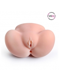 Реалистичный мастурбатор с двумя функциональными отверстиями - Erowoman-Eroman - в Одинцово купить с доставкой