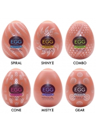 Набор из 6 мастурбаторов-яиц Tenga Egg Variety Pack V - Tenga - в Одинцово купить с доставкой