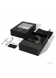 Чёрный перезаряжаемый стимулятор простаты Bruno Black - Lelo - в Одинцово купить с доставкой