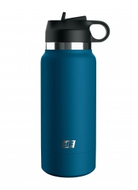 Мастурбатор-вагина в синей колбе F*ck Flask - Pipedream - в Одинцово купить с доставкой