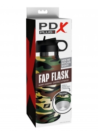 Мастурбатор в камуфляжной колбе Fap Flask - Pipedream - в Одинцово купить с доставкой