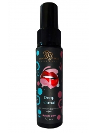 Спрей для горла Deep Throat с десенсибилизирующим эффектом и вкусом бабл-гам - 50 мл. - БиоМед - купить с доставкой в Одинцово