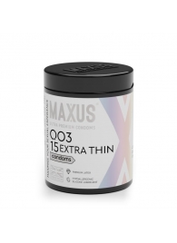 Экстремально тонкие презервативы MAXUS 003 Extra Thin - 15 шт. - Maxus - купить с доставкой в Одинцово