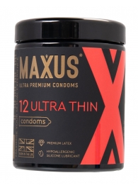 Ультратонкие презервативы MAXUS Ultra Thin - 12 шт. - Maxus - купить с доставкой в Одинцово