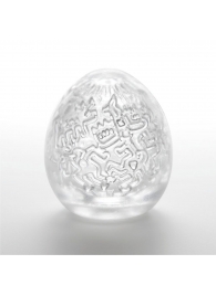 Мастурбатор-яйцо Keith Haring EGG PARTY - Tenga - в Одинцово купить с доставкой