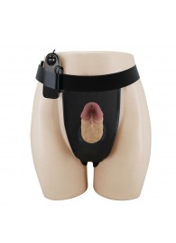 Полый вибрострапон на регулируемых трусиках Draven - 17,5 см. - Baile - купить с доставкой в Одинцово