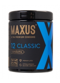 Классические презервативы MAXUS Classic - 12 шт. - Maxus - купить с доставкой в Одинцово